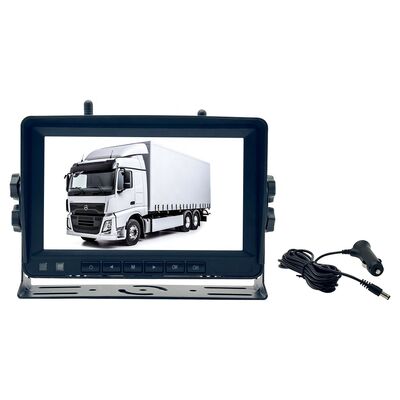 Solar Powered Wireless HD Truck Camera System with Night Vision & Waterproof Design