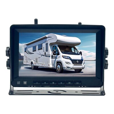 Solar Powered Wireless HD Truck Camera System with Night Vision & Waterproof Design