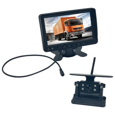 1080P Waterproof WiFi Car Dashboard Camera for Trucks RVs, Android Compatible, Night Vision, Motion Detection Parking Assistance