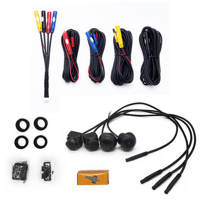 720P 1080P Universal 360° Surround View Camera System Waterproof Night Vision Front Rear Left Right Reverse Cameras