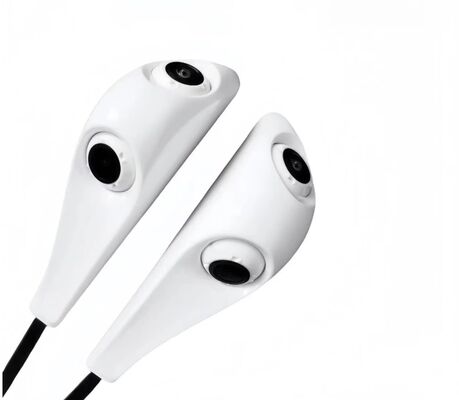 Vehicle Auxiliary Camera with Wide View Angle for Side Monitoring for Blind Spot Observation