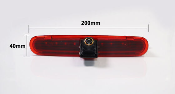 AHD 1080P 170° Fisheye Lens Rear View Camera, LED Brake Light Camera for Volkswagen VW Caddy Panel Life 2003-2019 OEM