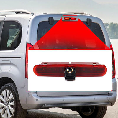 AHD 1080P 170° Fisheye Lens Rear View Camera, LED Brake Light Camera for Volkswagen VW Caddy Panel Life 2003-2019 OEM