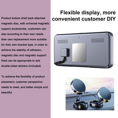 Advanced AHD 1080P Rearview Camera with Sharkfin Design and 6.25 inch Screen for Parking and Blind Spot Awareness