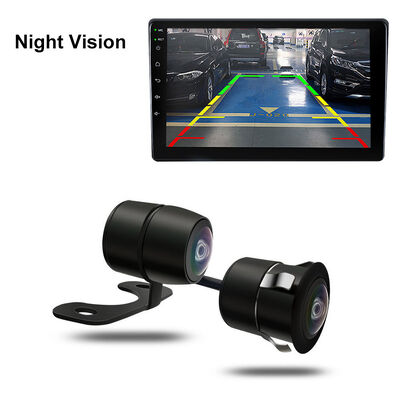 KINGCROWN Mini 18.55mm 2 in 1 AHD 1080P Backup Camera Wide Angle Night Vision Waterproof for Car Parking Assistance