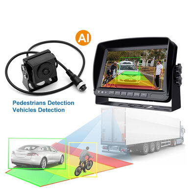 Truck Backup Camera with Wide Angle View for Large Vehicle Parking and Collision Prevention