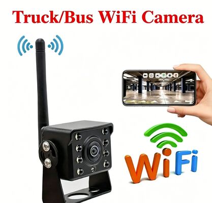 12-24V Truck Universal WiFi Camera, Mobile Internet, Bus Mounted Waterproof Wireless Head, High-definition InfraredNight for MAN