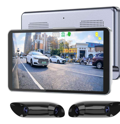 Dual-Lens 1080P Electronic Rearview Mirror 6 Inch High-Bright Display Ultra-Slim Aluminum Body Waterproof Vehicle Rear View Mirror Camera for Cars