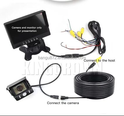 4 Pin Aviation Cable with Pure Copper Core Spiral Flexible Design and Zinc Alloy Nut for Vehicle Camera Monitoring