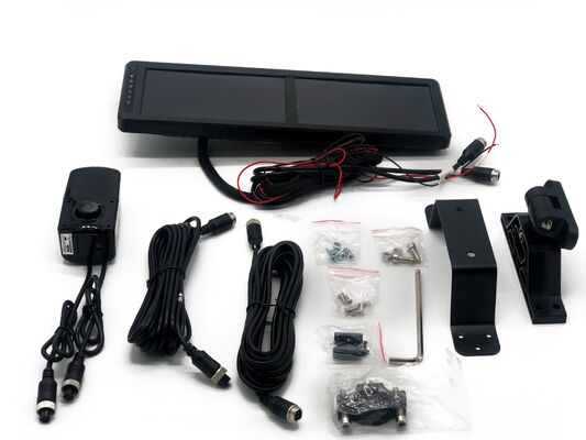 15.88 Inch Dual Screen Electronic Rear View Mirror with Matte Full Color Night Vision for Trucks
