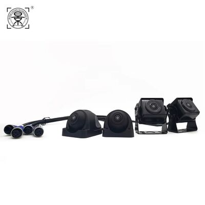 4 Channel 360 Degree Panoramic View Heavy Duty Truck Camera System with Surround View Monitoring