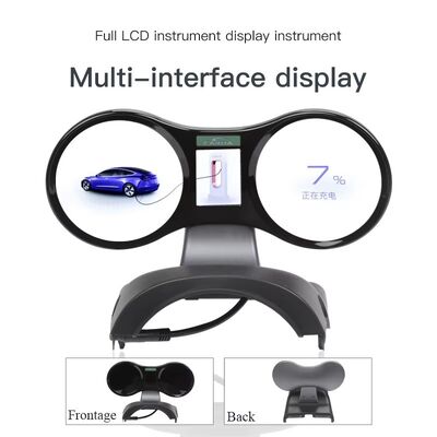 12.3 Inch AHD LCD Digital Dashboard Instrument Cluster with CAN Bus Communication for Tesla Model 3 & Model Y