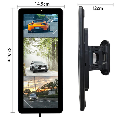 12.3-Inch IPS Electronic Rearview Mirror System with 2CH Split-Screen Display for Truck and Bus Reversing Assistance