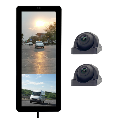 12.3Inch Interior Installation Rear View Side Mirror Camera System MDVR BSD Blind Spot Detection Reversing Aid Monitoring System