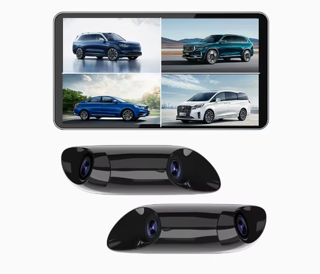 6.0" HD Electronic Rearview Mirror with Dual Blind Spot Cameras, Night Vision & Plug-and-Play Installation for Toyota