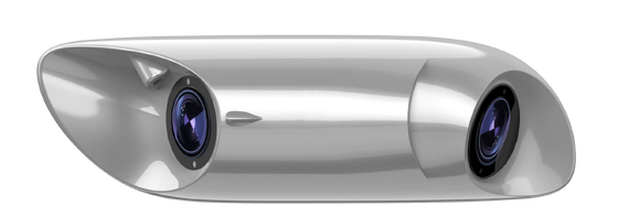 6 Inch IPS 600CD Brightness CMS Digital Rear-View Mirror System with Dual Side Cameras and IP67 Waterproof Rating Blind Spot Monitoring Kit