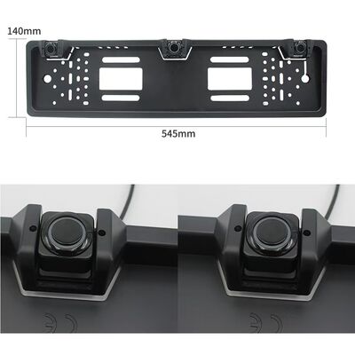 Hot Selling EU Car License Plate Frame Parking Sensor, IP67 Waterproof Rear View Backup Parking Sensor with Radar Kit, OEM Available