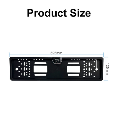 WiFi License Plate Frame Backup Camera with HD 720P/1080P Resolution 140° Wide Angle and IP67 Waterproof for iPhone & Android