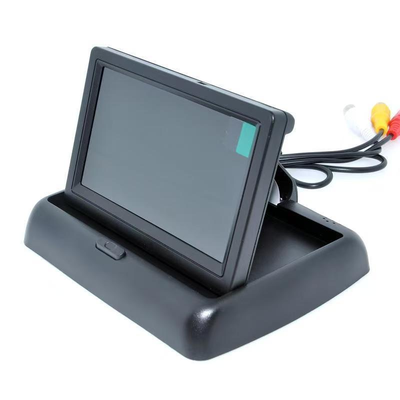 5 Inch TFT LCD Foldable Car Rear View Monitor with Adjustable Screen Viewing Angle for Reverse Backup