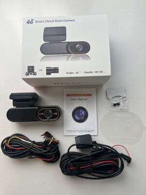 4G LTE 2K HD Smart Dash Cam with Real-time Remote Monitoring GPS Car DVR Camera for Vehicles