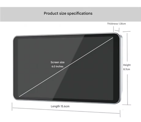 Dual-Lens CMS Digital Side-View Mirror System with AHD 1080P Resolution and IP67 Waterproof Electronic Rear-View Camera