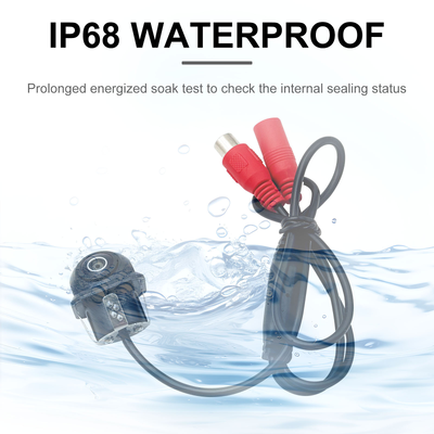 Universal 720P AHD AV CCD Small Straw Hat Reverse Camera, Rear View Camera for Passenger Cars